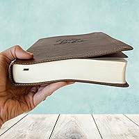 Vista 5 de Biblia grabada a mano con letras y láser NIV Journaling, regalo personalizado, grabado de nombre personalizado disponible
