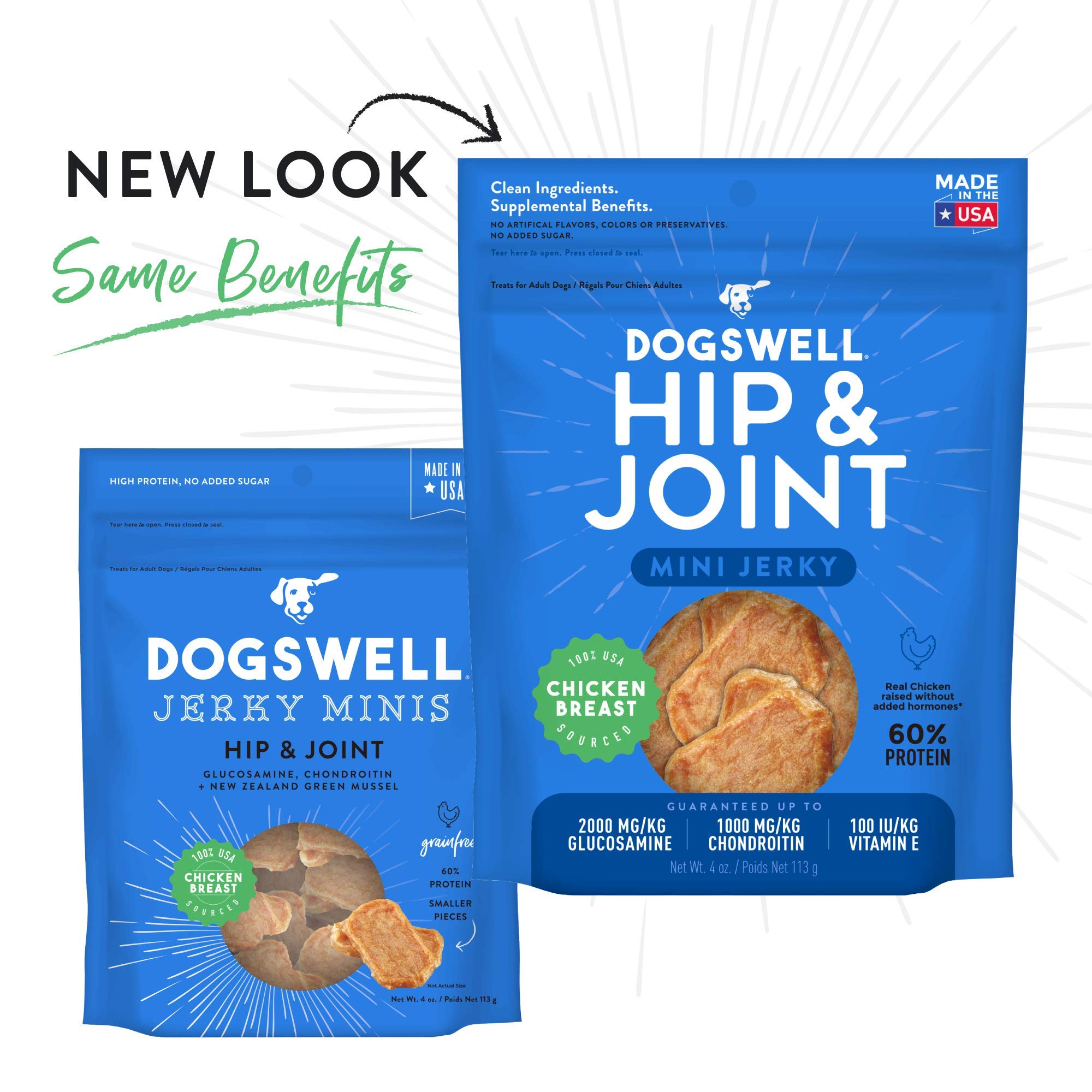Dogswell Hip Joint Beef Recipe Meatballs Dog Treats, 14, 52 OFF