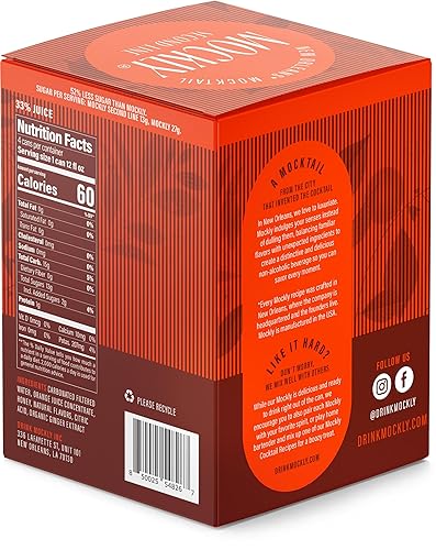 Miniatura 3 de Mockly Madam L'Orange - Cóctel sin alcohol bajo en azúcar, listo para beber, sin alcohol, mezclador de bebidas sin alcohol, naranja, canela,