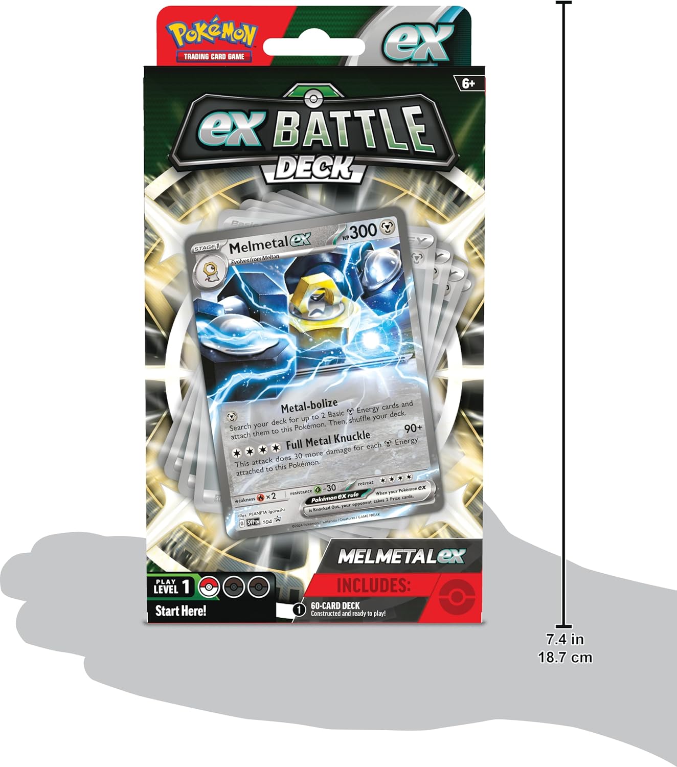 Pokemon TCG: Melmetal ex Battle Deck (Ready-to-Play 60-Card Deck)