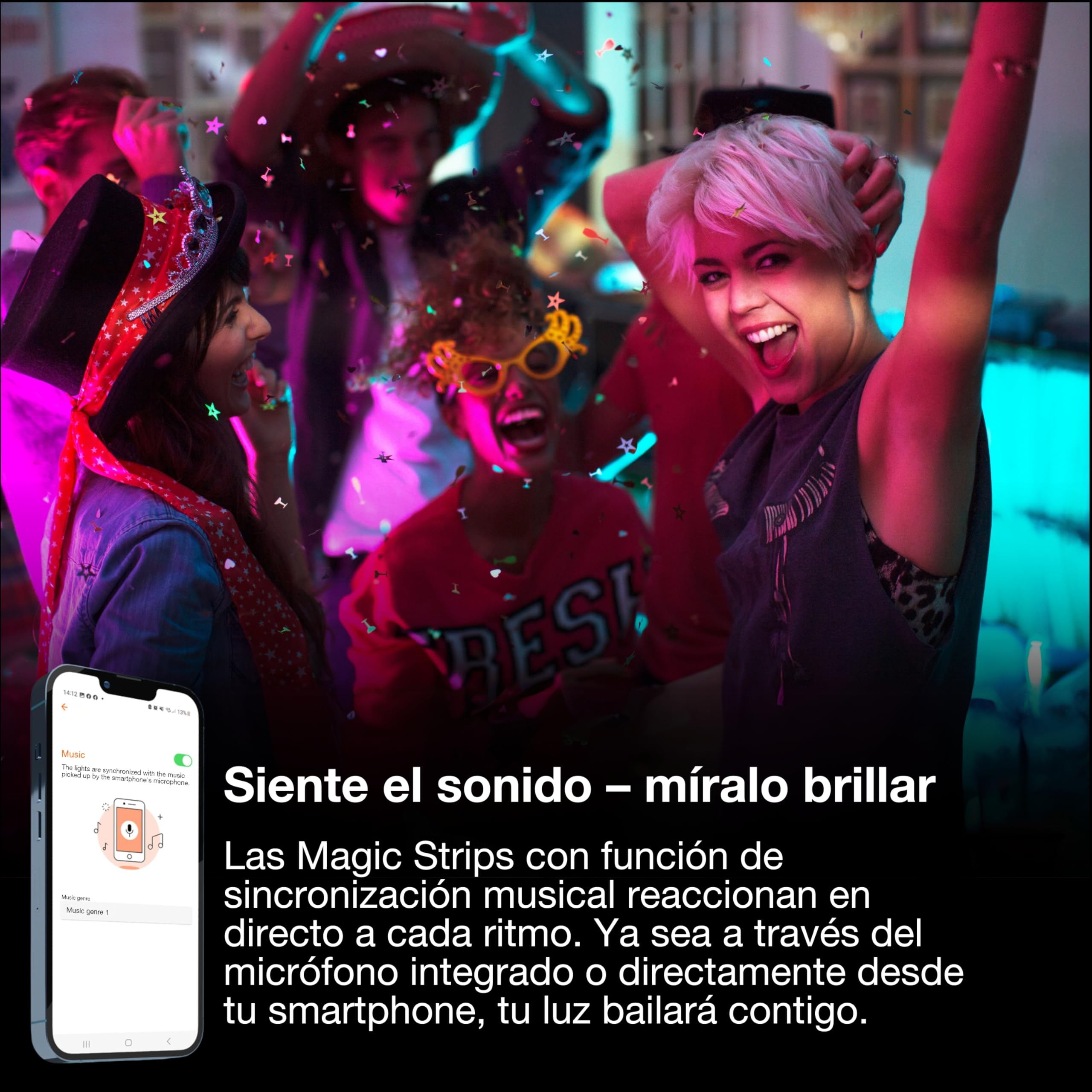 OSRAM Tira LED SMART+ WiFi FLEX 3M, blanca, 15W, 350lm | Smart+ Wifi Flex Magic RGB, Ambient Mood Light, Blanco, 30000 h, Paquete de 1