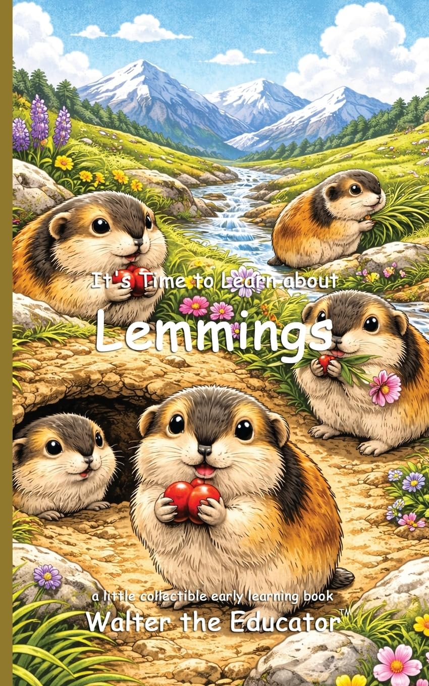 It's Time to Learn about Lemmings (Walter the Educator's Collectible Early Learning Book)