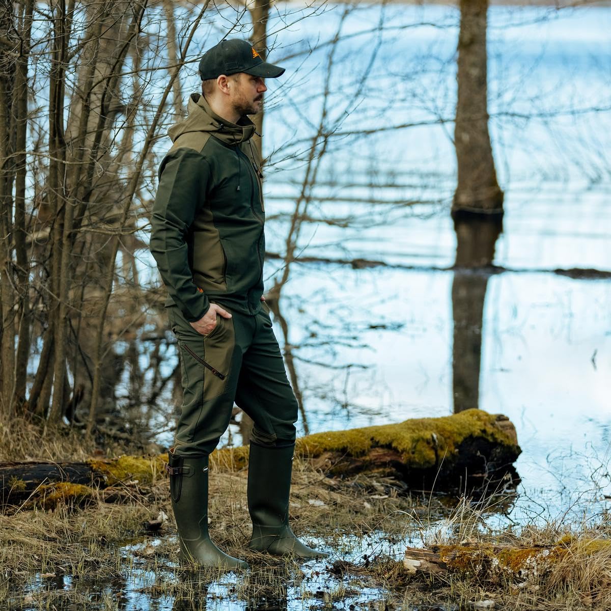 SwedTeam Lynx Antibite Hunting Trouser C48 Green