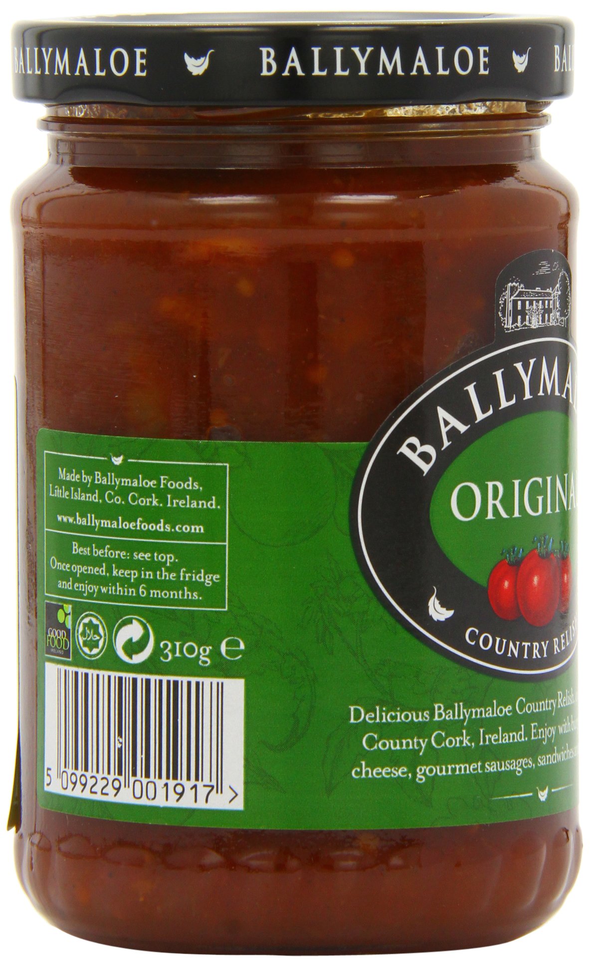 Ballymaloe Country Relish 310 g (Pack of 6)