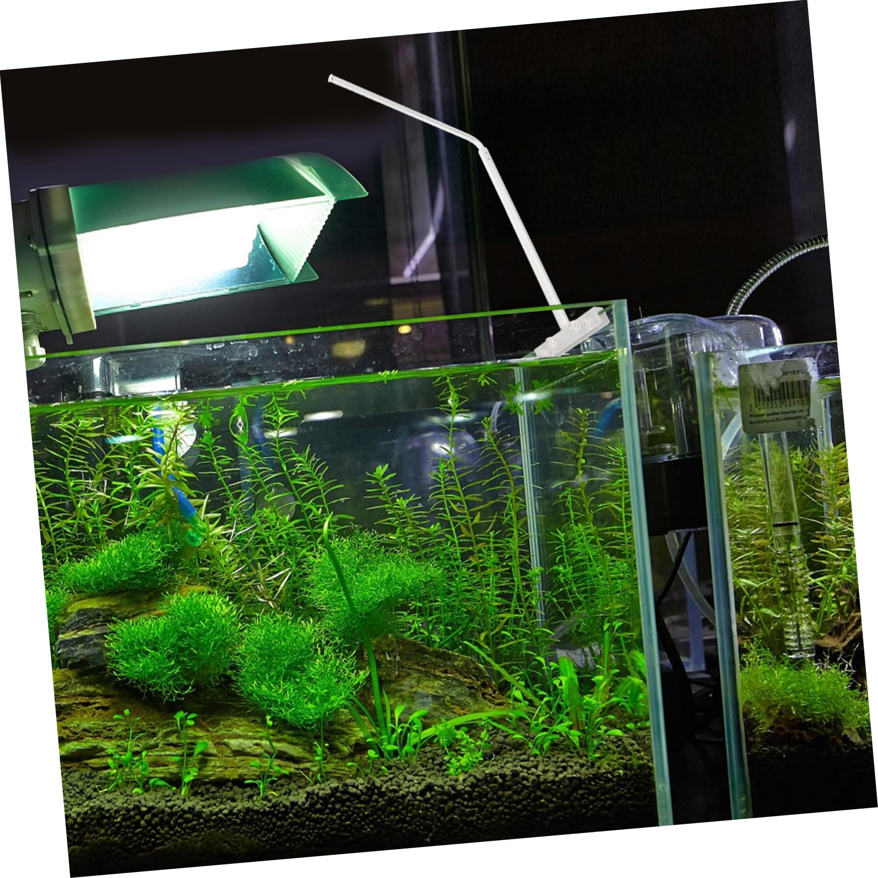 Operitacx Supporto Per Luci Per Acquari in Alluminio Supporto Per Illuminazione Per Piante Acquatiche Resistente Alla Facile Da Installare e Smontare Accessorio Per Acquario