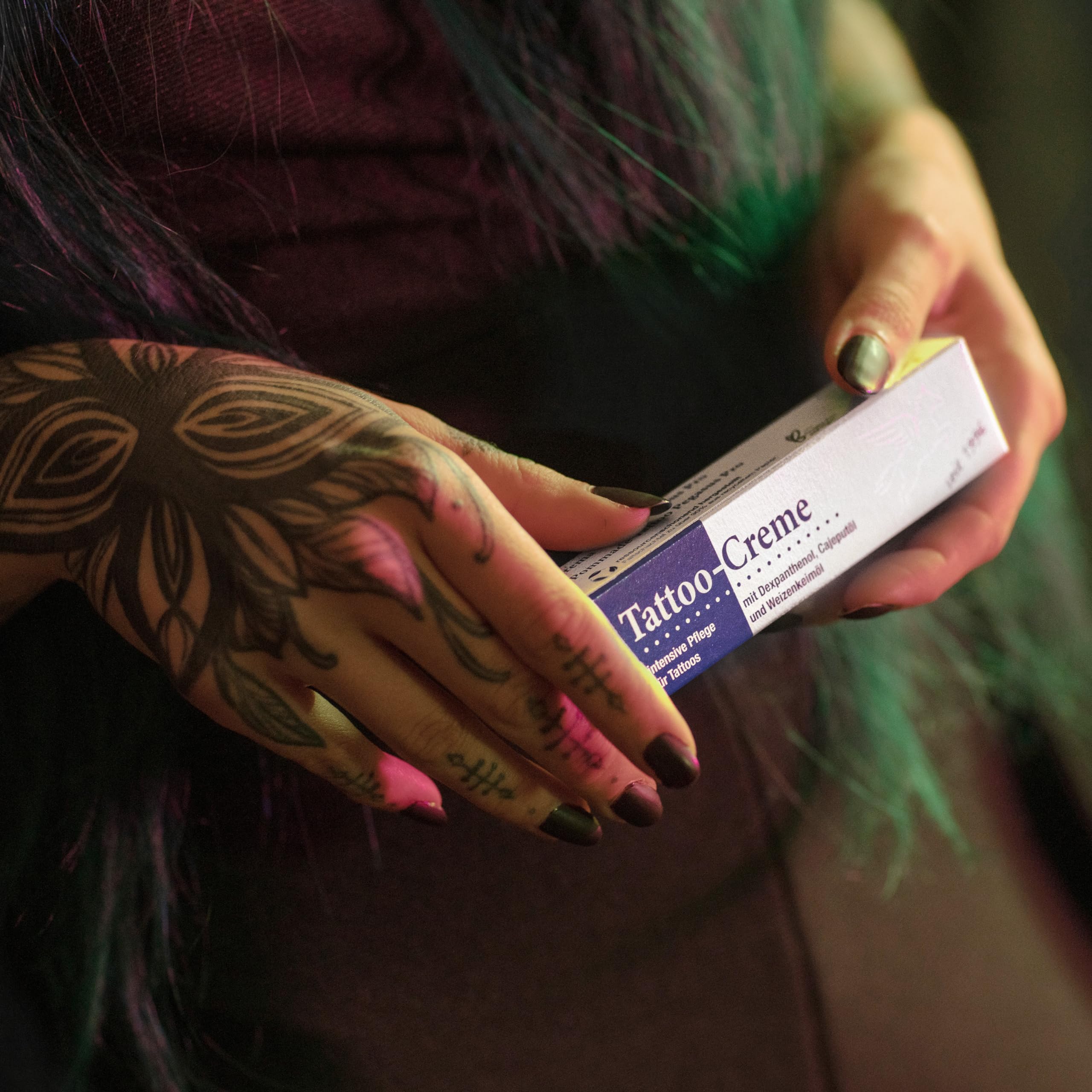 Crema Pegasus Pro para tatuajes con aceite de cajeput, 2 x 25 ml