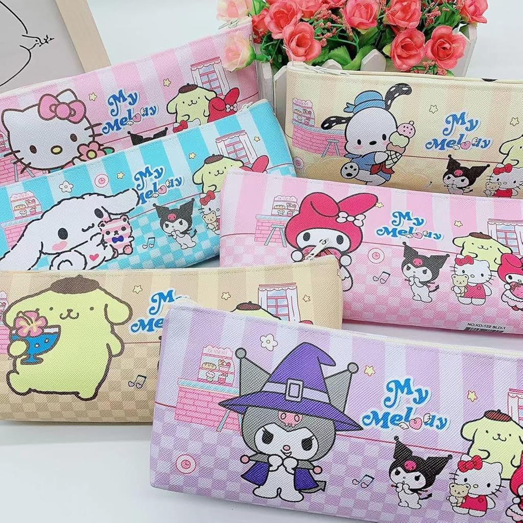 See full amazon price history chart for Climberty® 6Pcs Sanrio Pencil Pouch Combo Pencil Pouch for School Students Cartoon Print Cinnamoroll, Kitty, Kuromi Pouch PU Stationeries Pouch for Girls for School Return Gifts for Kids Climberty® 6Pcs Sanrio Pencil Pouch Combo Pencil Pouch for School Students Cartoon Print Cinnamoroll, Kitty, Kuromi Pouch PU Stationeries Pouch for Girls for School Return Gifts for Kids (B0DDTRF3DG) Amazon Price History, Amazon Price Tracker