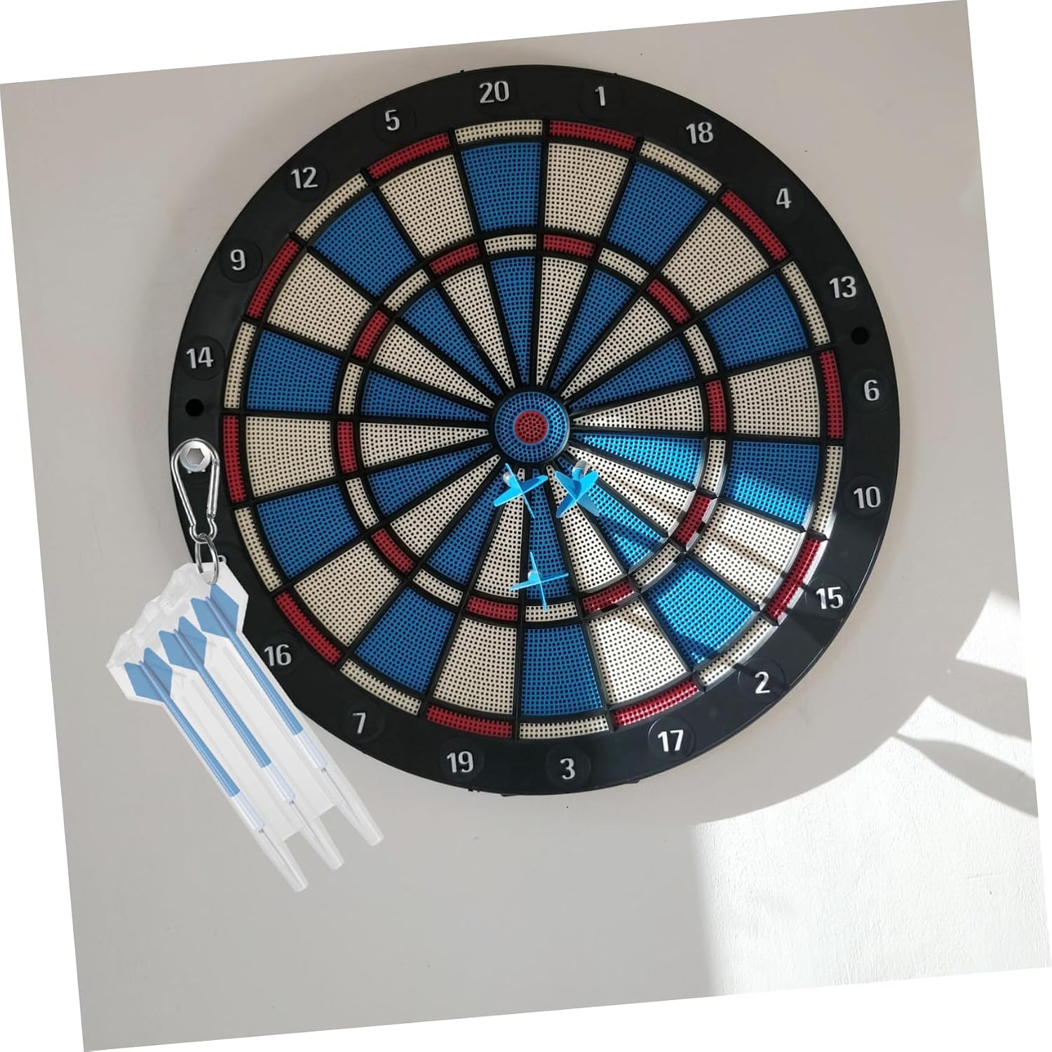 Cabilock Portable Dart Case for Steel Darts, Lightweight Storage Box with Lid, Hard Carrying Organizer Suitable for Outdoor and Travel Use