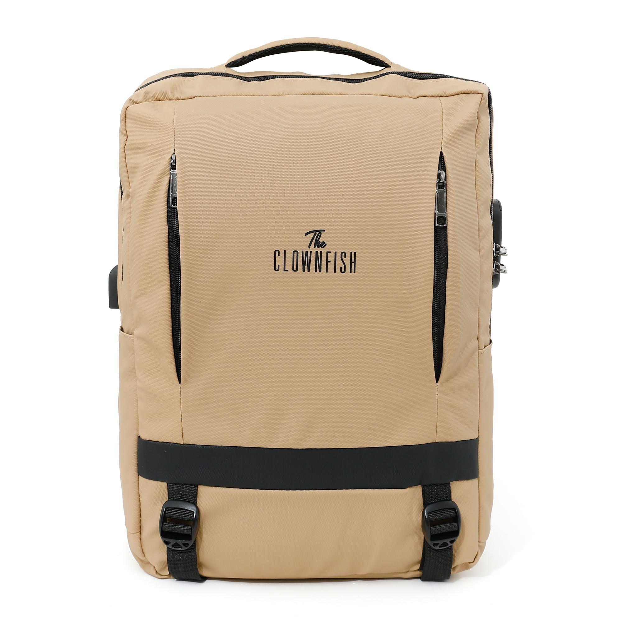 THE CLOWNFISH Canyon Series Cabin Laptop Bag | College Bag for Men Travel Backpack Office | 900D Release Paper Composite Fabric | Normal 210 Polyester Lining