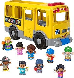 Fisher-Price Little People Big Yellow School Bus, Multilanguage