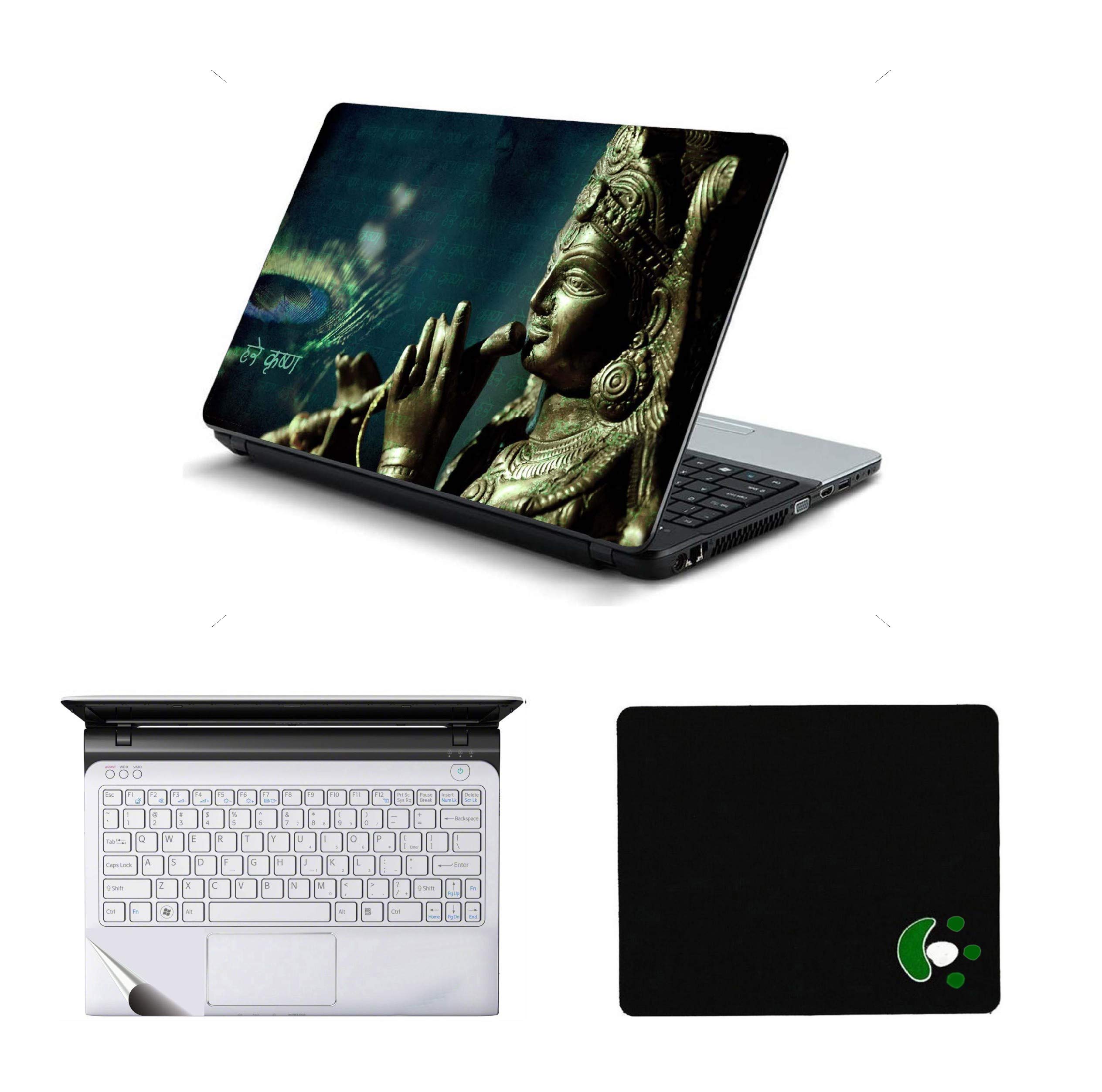 StickerKing 3in1 Laptop Accessories Combo 15.6 Inch Hare Krishna Laptop Skins Stickers, Mouse Pad and Palmrest Skin for HP-DELL-Lenovo-Asus-Acer Laptops || Notebooks (B08NPXXPNZ) Amazon Price History, Amazon Price Tracker