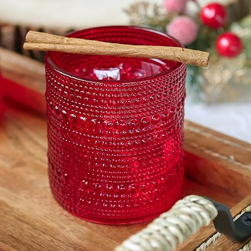 Vista 58 de Kate Aspen Juego de vasos de ámbar con cuentas de 6 a 10 onzas, juego de cristalería vintage, juego de vasos de Júpiter, juego de vasos de cóctel