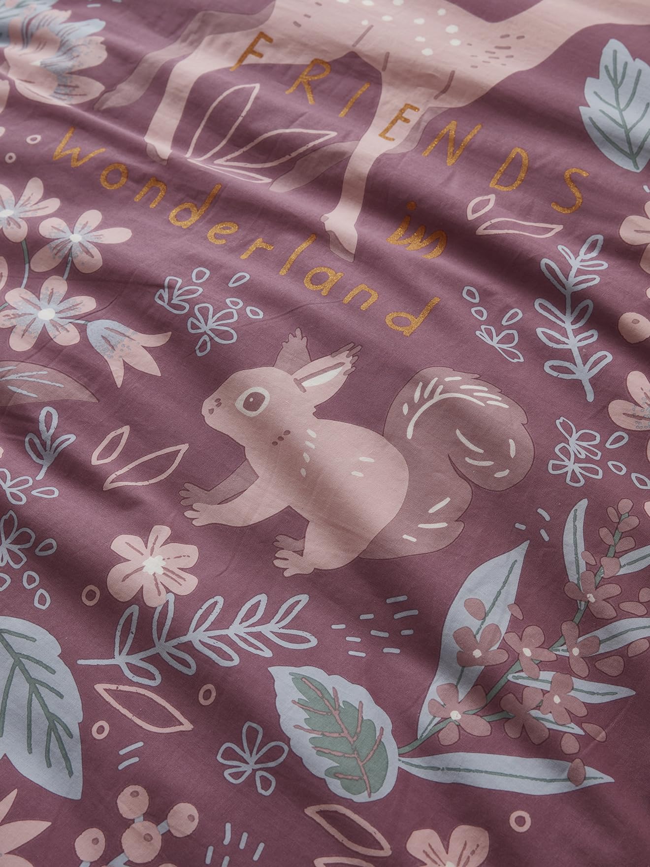 VERTBAUDET Parure Enfant Magicouette Victoria Prune 140X200