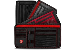 Firestone 1-Pack Car Sun Visor Organizer for Enhanced Vehicle Space and Accessibility