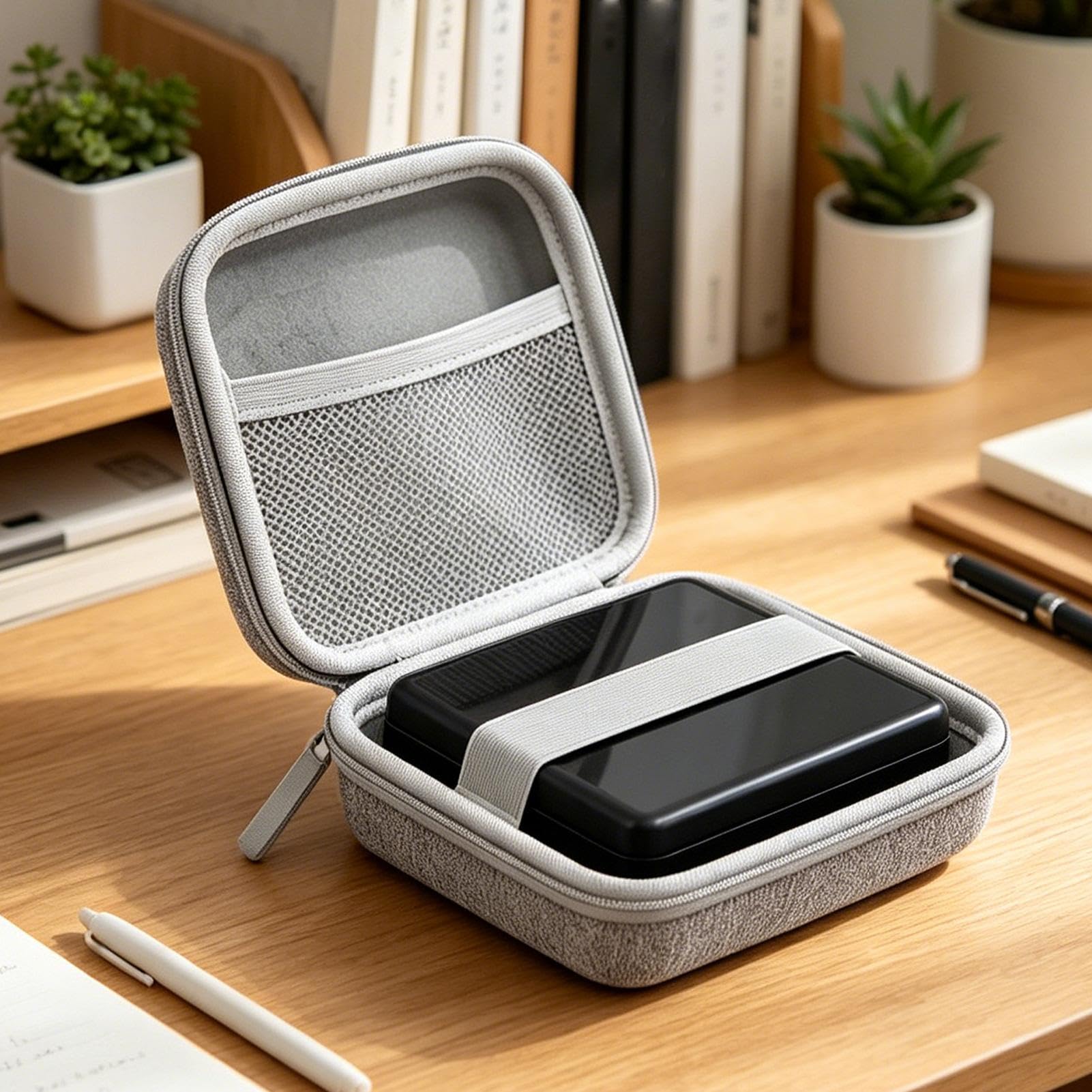 de Transporte para Consola Portátil Protección EVA portátil con Forro Suave | Estuche de Transporte para Consola para Oficina, Escuela, Viaje, Vacaciones, Salidas Casual y Desplazamie