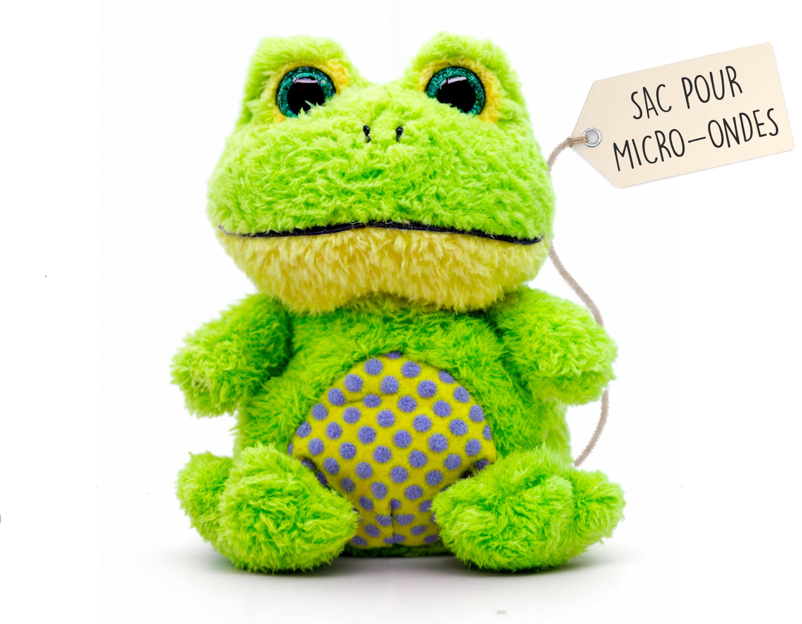 TRAHOO-Bouillotte Micro-Onde Peluche (15 cm) - Doux et Chaud, Idéal TRAHOO-Bouillotte Micro-Onde Peluche (15 cm) - Doux et Chaud, Idéal