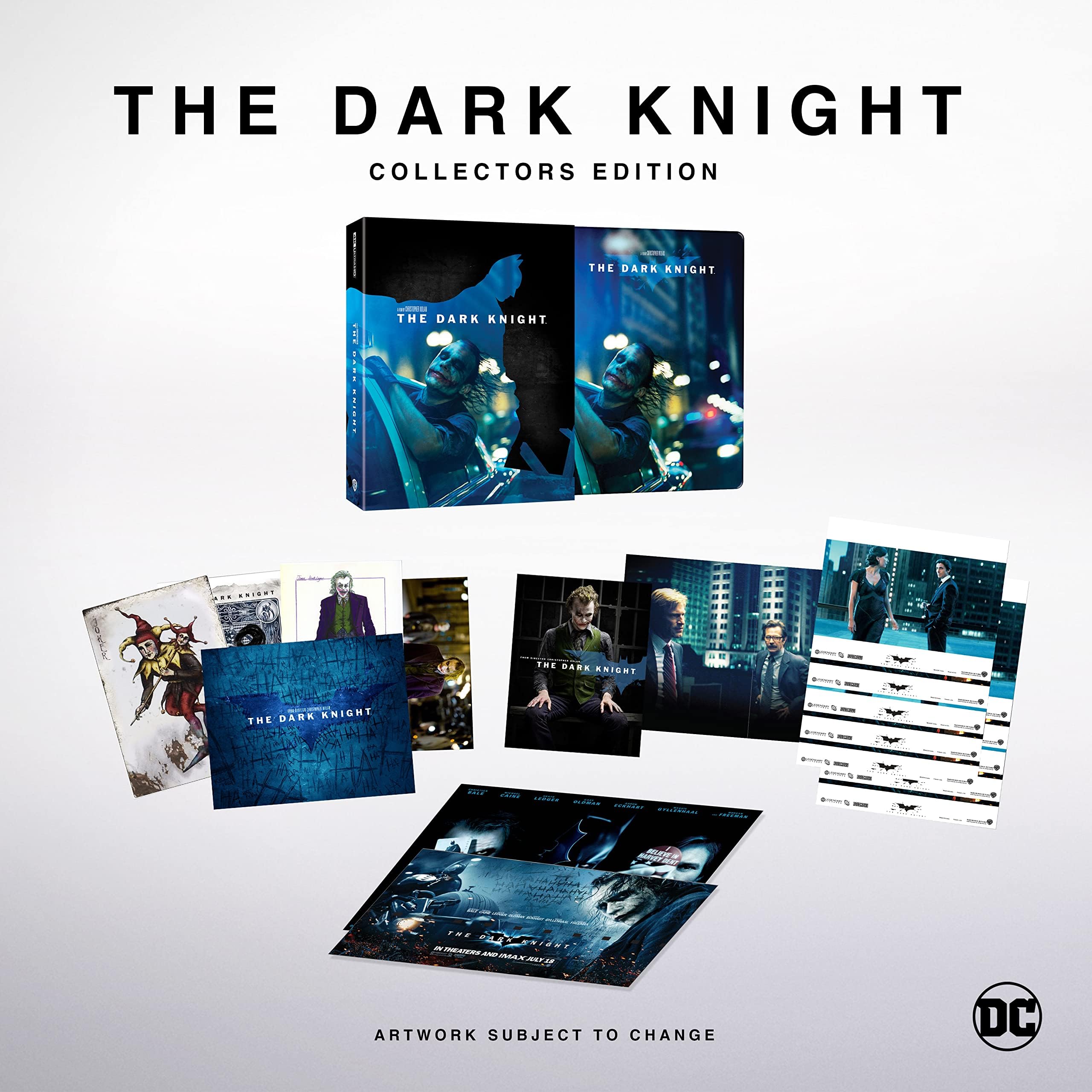 The Dark Knight Ultimate Collector's Edition 4K Ultra HD Steelbook [4K Ultra HD] [2008] [Blu-ray] [Region Free]