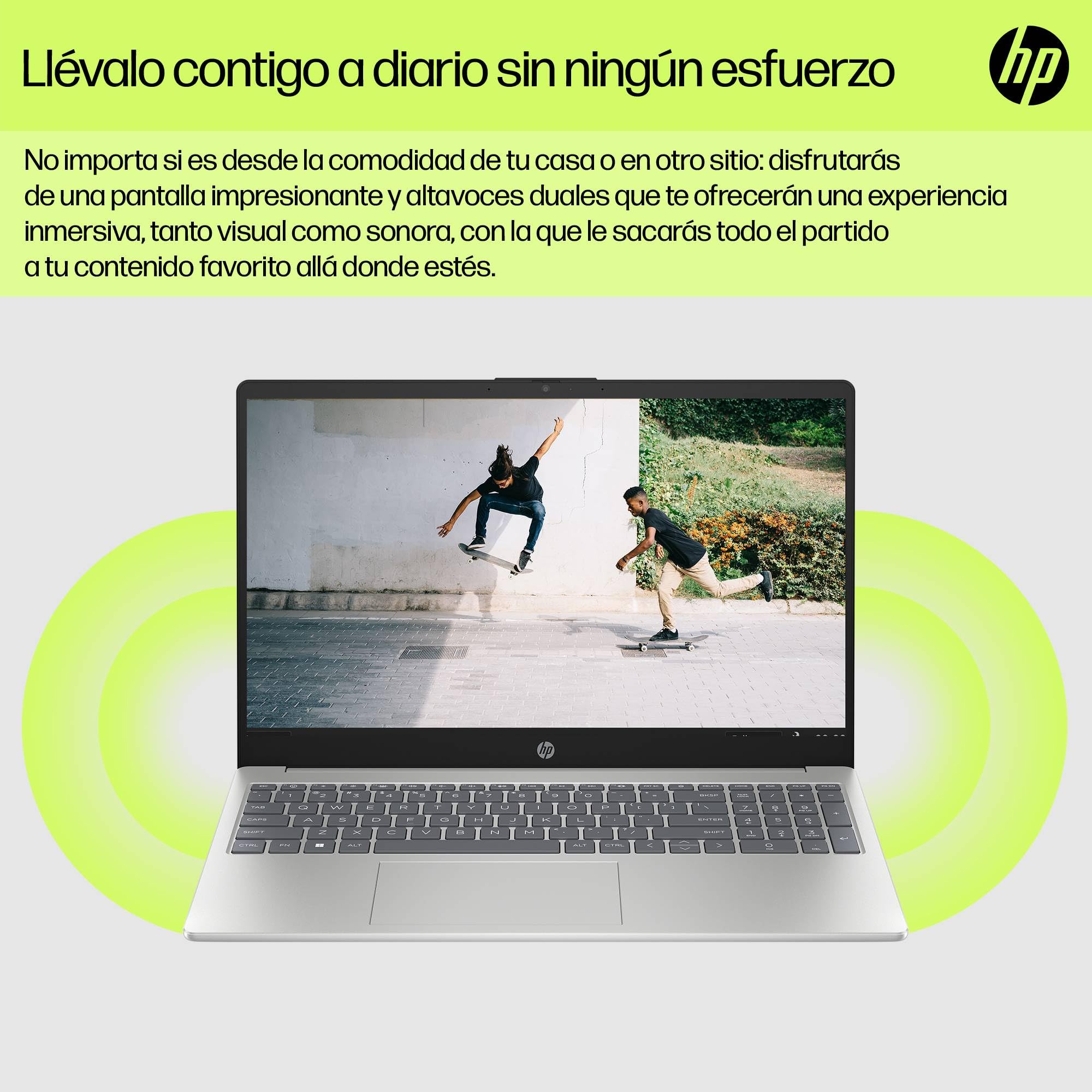 HP 15-fd0402ns - Ordenador portátil de 15.6" FHD (Intel Core 5 120U, 16GB RAM, 1TB SSD, Intel Graphics, Windows 11) Blue - Teclado QWERTY Español