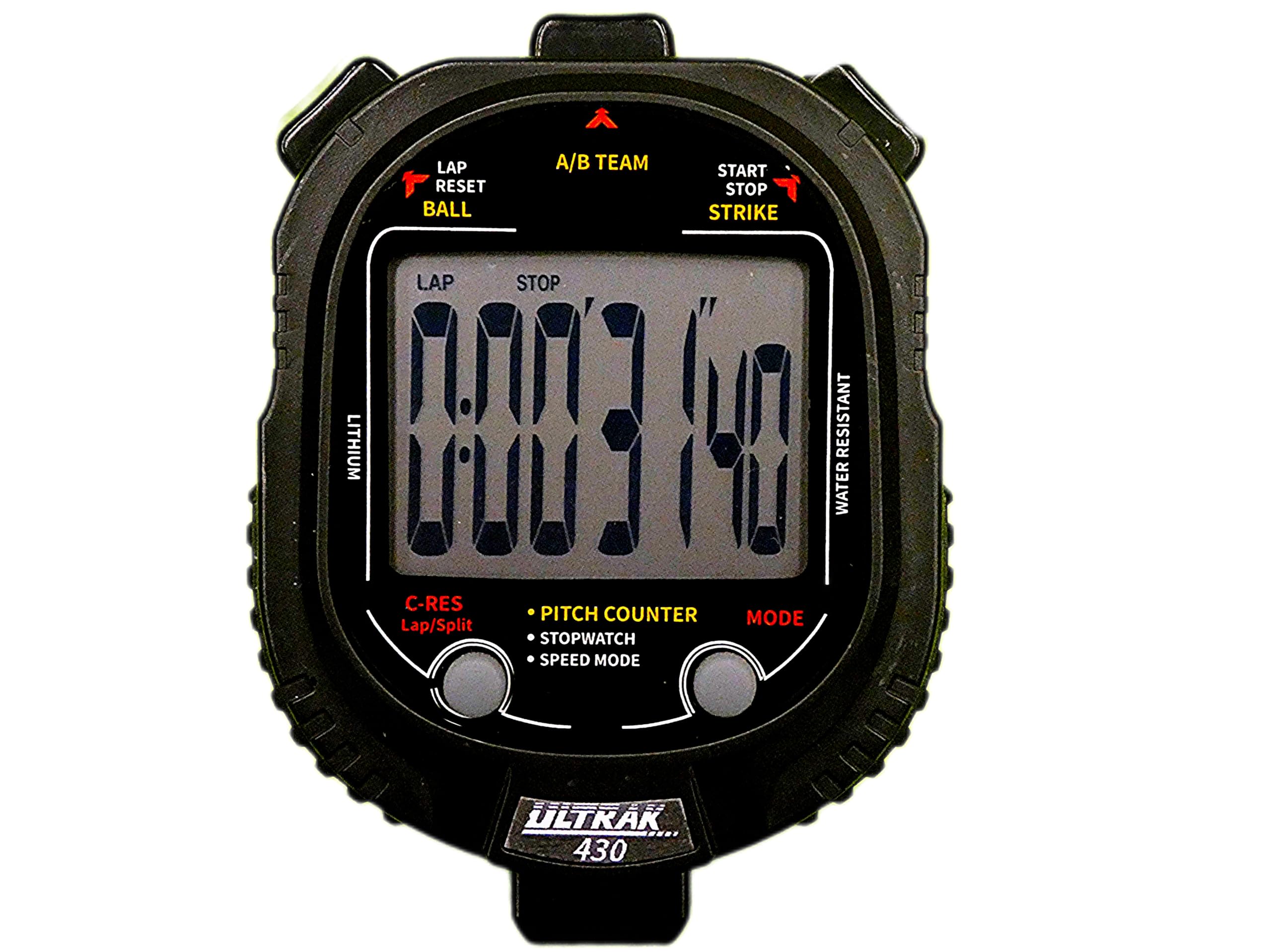 Ultrak 430 Pitch Counter & Pitch Speed with 2 Memory Stopwatch-image-24