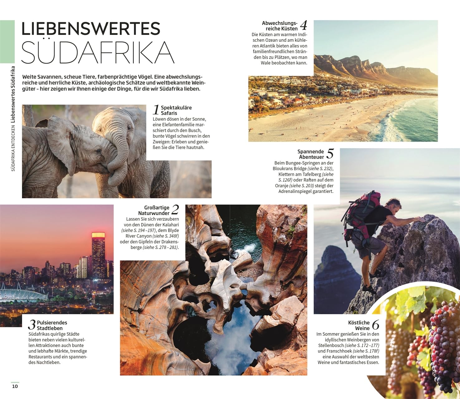 Vis-à-Vis Reiseführer Südafrika: Mit ausführlichen Tierporträts in einem Extra-Kapitel. Von Reisenden. Für Reisende.