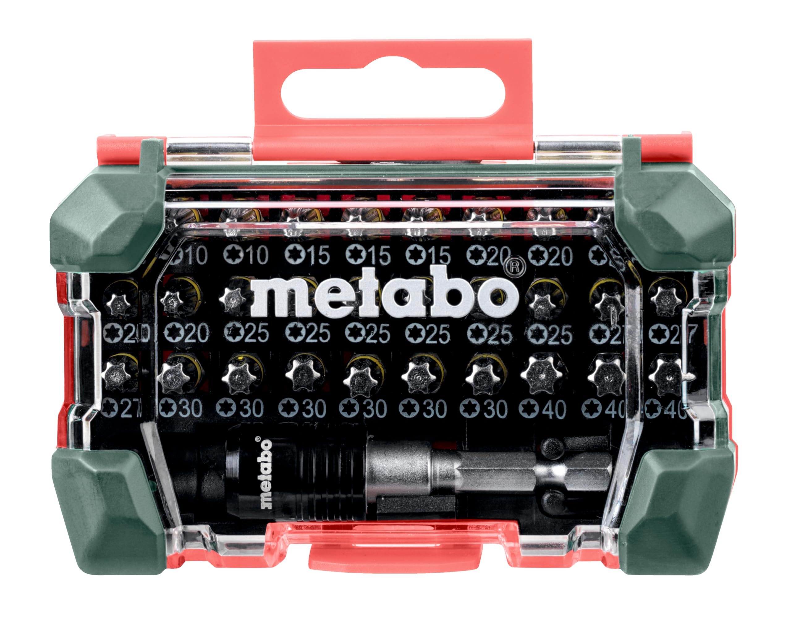 Metabo (626709000) Screwdriver Bit Box SP, 32 Pieces, for Torx Screws