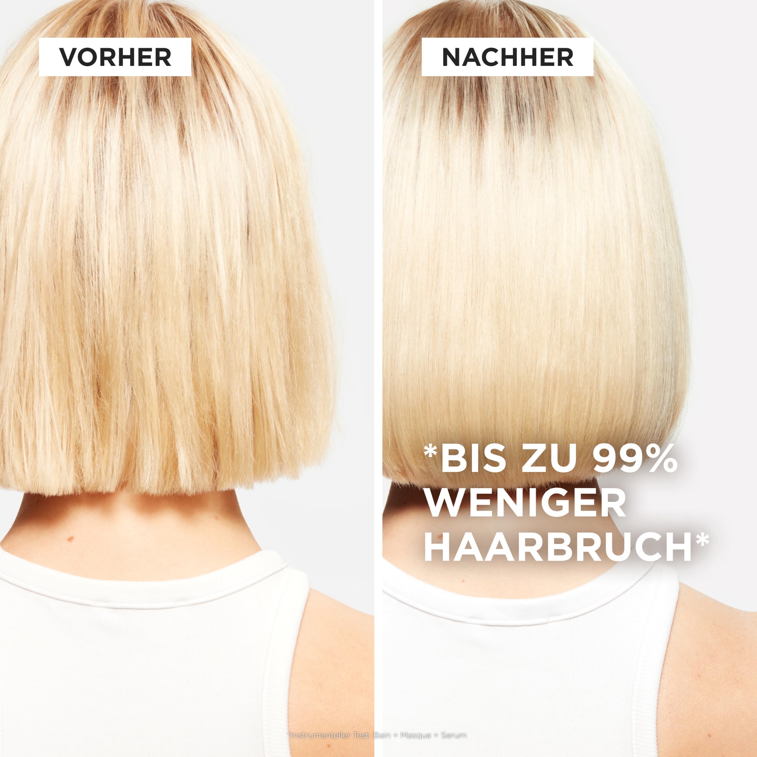Kérastase Résistance Bain Force Architecte Nachfüllset, Regenerierendes Shampoo bei geschädigtem Haar, Enthält: Résistance Bain Force Architecte 500 ml im Pumpspender sowie 500-ml-Nachfüllpackung