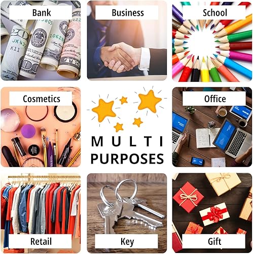 Miniatura 7 de Bolsa de dinero con cerradura  12 x 8 pulgadas  Verde  Bolsa de depósito bancario con cierre de cuero sintético con cremallera para efectivo