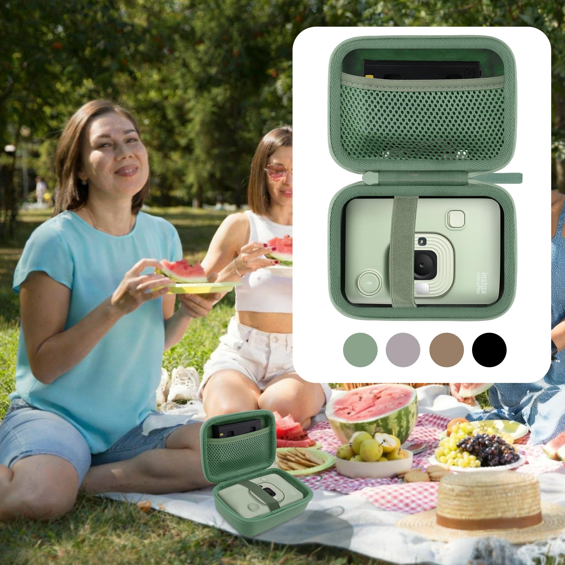 co2CREA cassa custodia borsa per Fujifilm INSTAX Mini LIPLAY/LiPlay