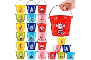 24 Packs of Christmas Buckets