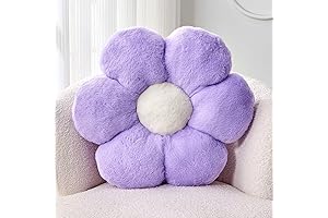 Lavender Flower Pillow: Charming Floral Decor for Cozy Spaces