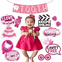 Wobbox First Tooth Photoshoot Props for Baby - Celebrate Milestones with Compact, Stylish My First Tooth Photography Props for Kids -(FP5910) gallery image