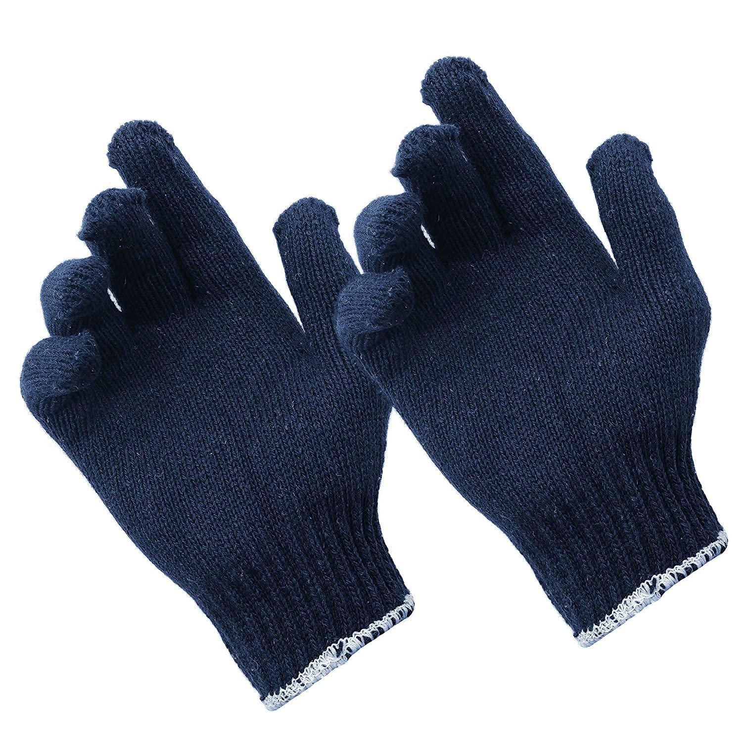 Solance Unisex Reusable Washable Knitted Cotton Safety Hand Gloves Free Size (Pack of 20) Blue (B0B1Z2J52Q) Amazon Price History, Amazon Price Tracker