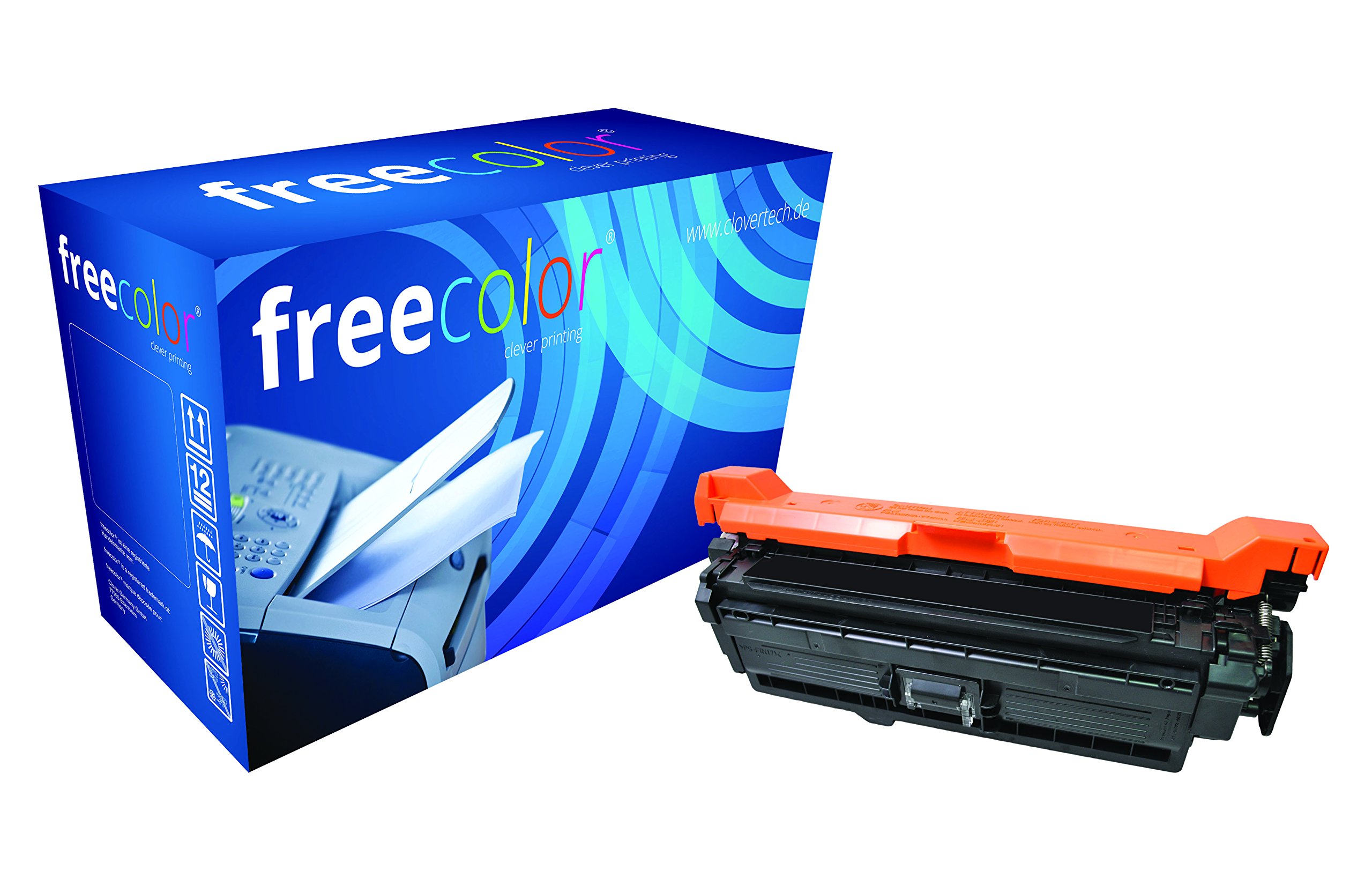 freecolor CE250X do HP Color LaserJet CP3525, wkład premium z tonerem, regenerowany, 10 500 stron, 5% pokrycia, czarny