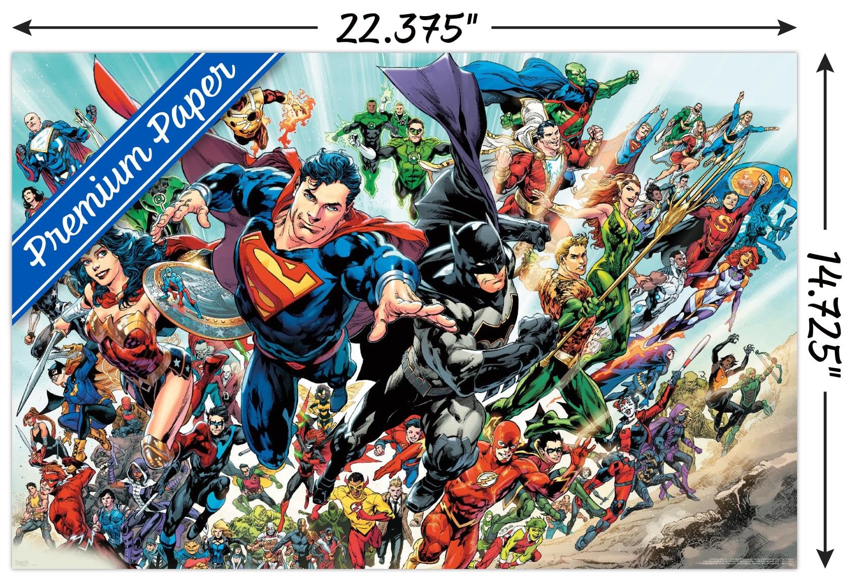 Amazon.com: DC Comics Justice League Rebirth - Group Wall Poster