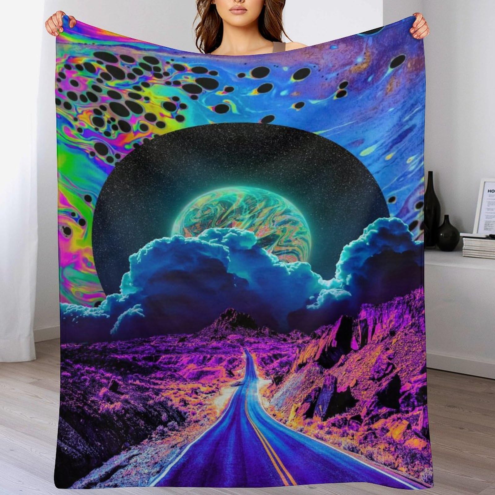 Couverture Super Douce Et Moelleuse en flannel pour lit, canapé et maison