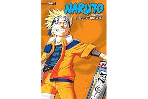 Naruto (3-in-1 Edition), Vol. 4: The Search for Tsunade