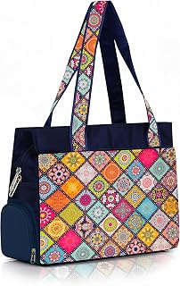 Fancy Walas Printed Handbag for Women | Office Bag | Stylish Bag for Office Use | Nylon Large Shoulder Bag 20 Liter | Styl... Price In India