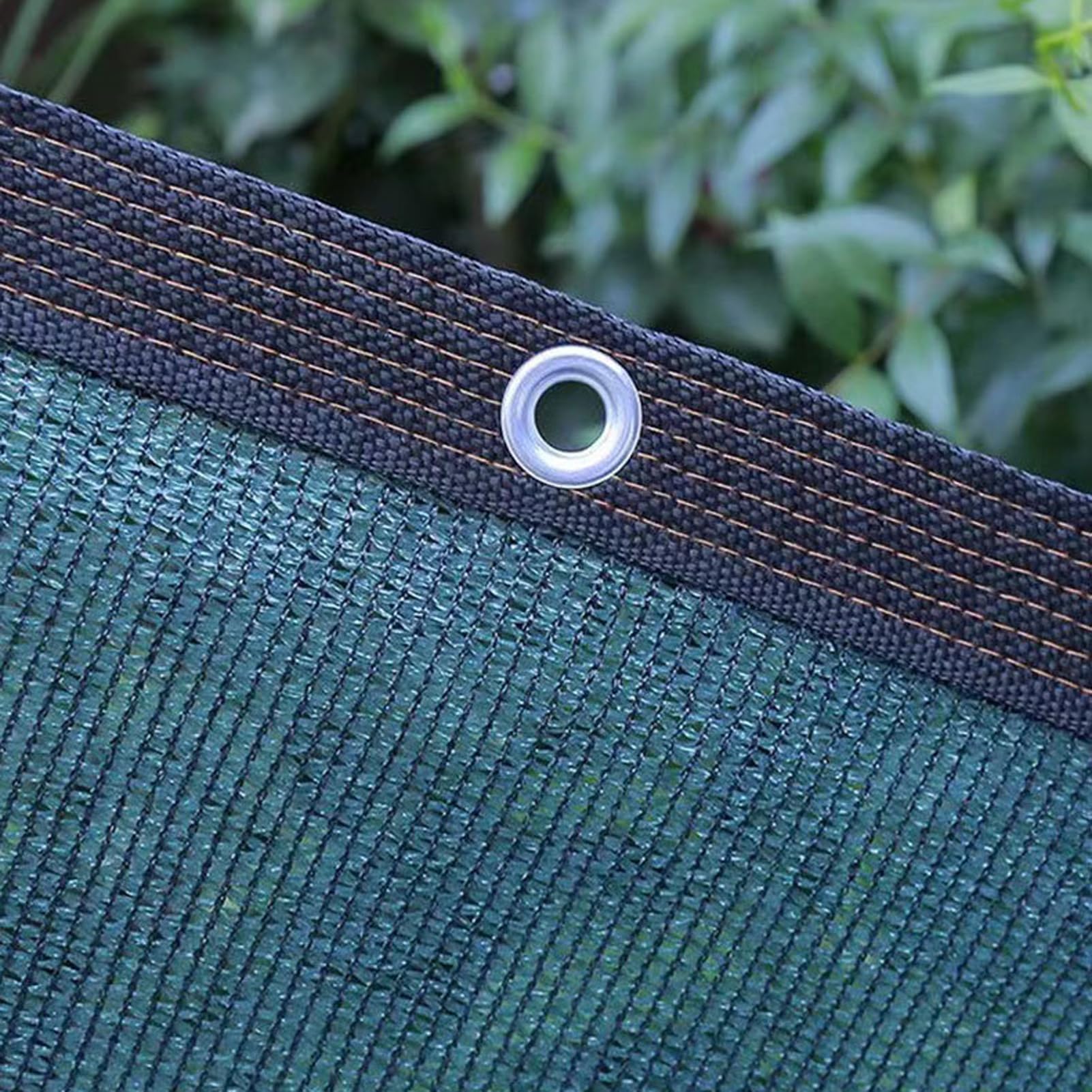 Red de sombra verde oscuro de 6 x 15 m, 70-90% de protección UV, paño de sombra con ojales para jardín, patio, invernadero, cubierta de plantas al aire libre y solución de parasol