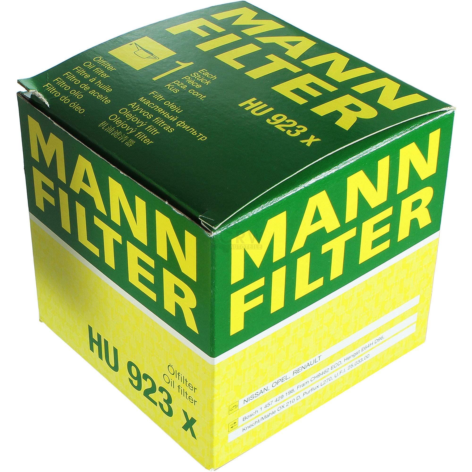 Kit d'inspection 10 l LM LL High Tech 5W-40 + filtre à air MANN