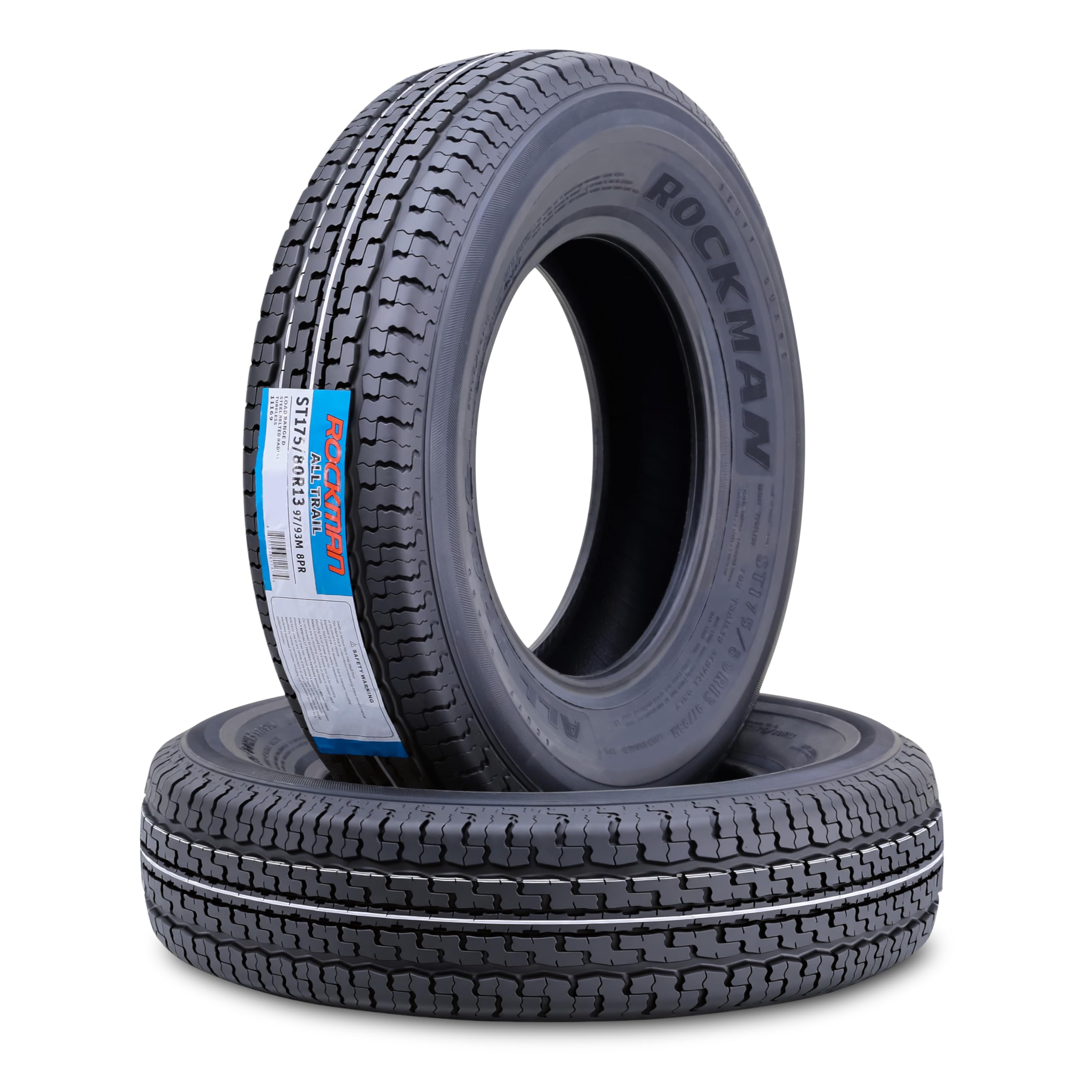 ROCKMAN ST175/80R13 Trailer Tires