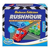 ThinkFun - Rush Hour Deluxe, Gioco da Tavolo per Tutta la Famiglia