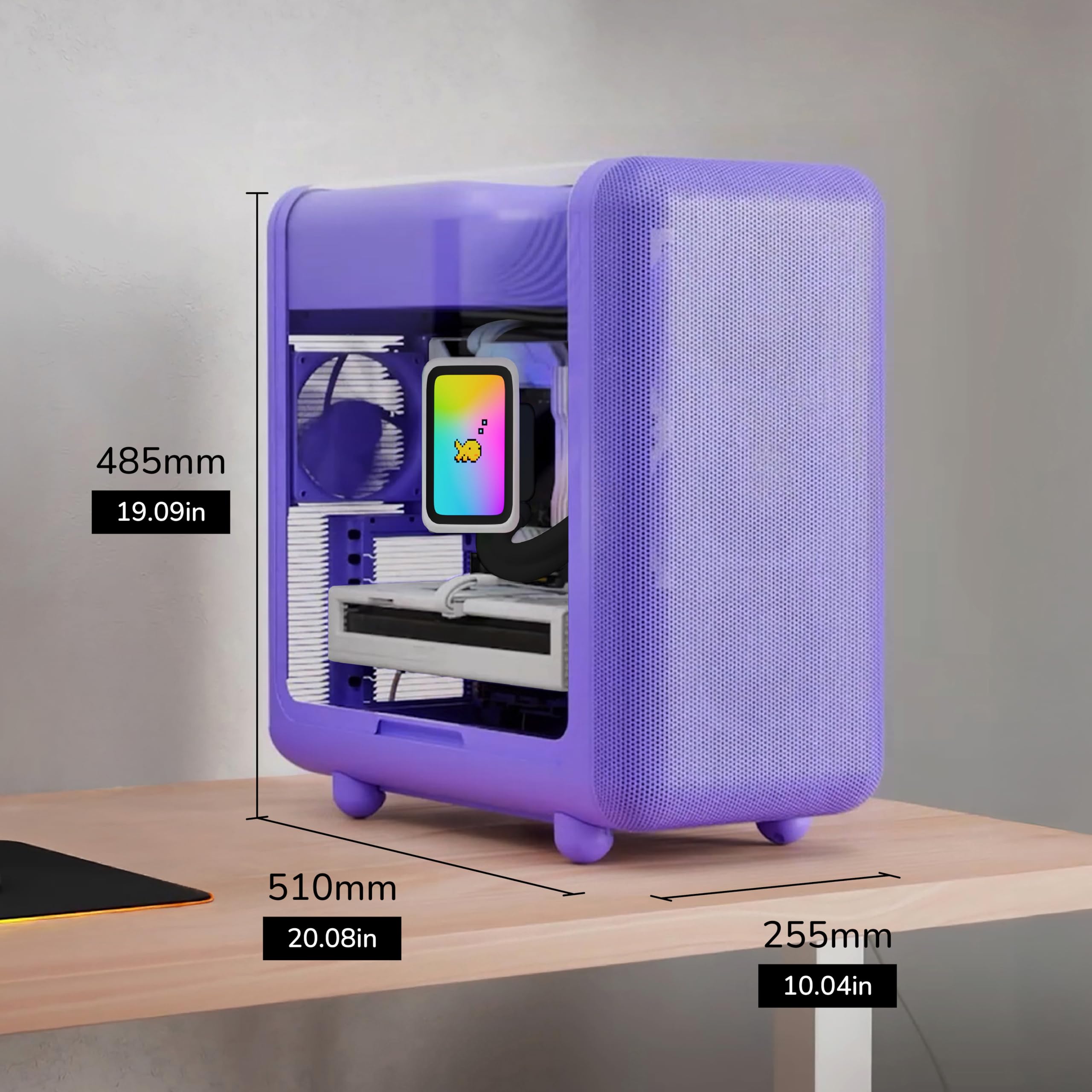 Amazon.com: HYTE X50 - Modern Performance ATX Mid-Tower Gaming PC