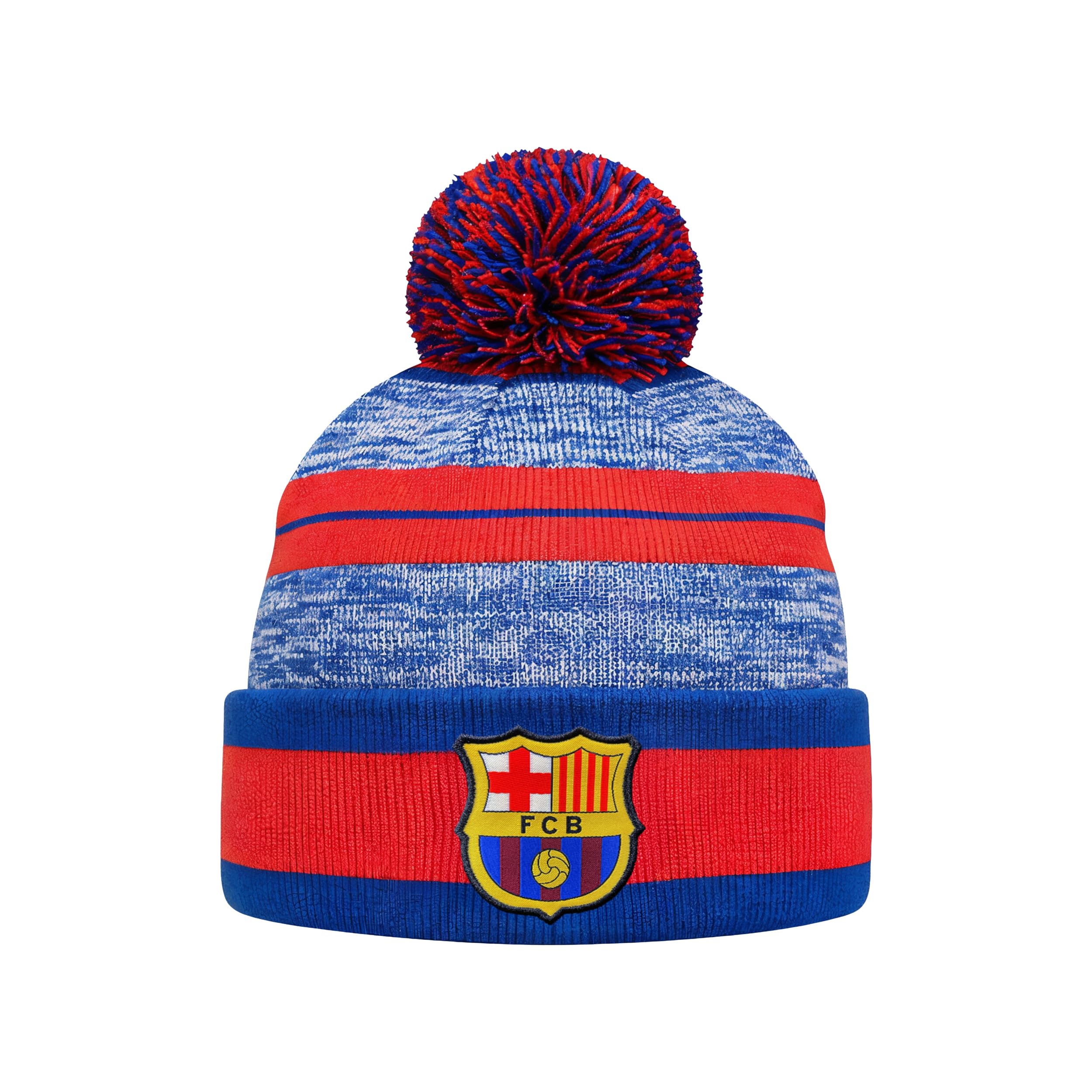 Officially Licensed FC Barcelona Soccer Beanie - Unisex Kids