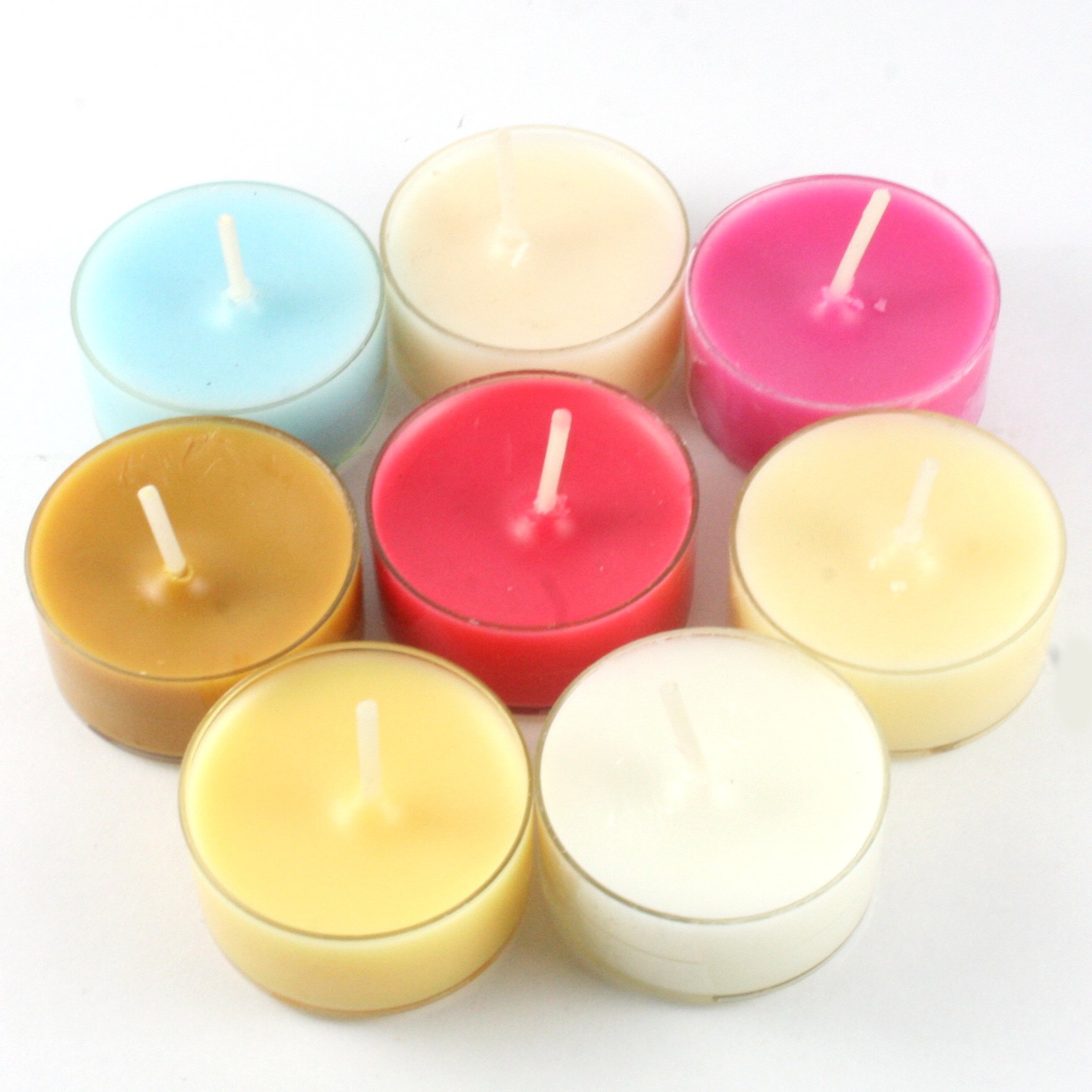 Handmade Premium Quality Highly Scented 6 Tea Light Candles (Assorted Scents)