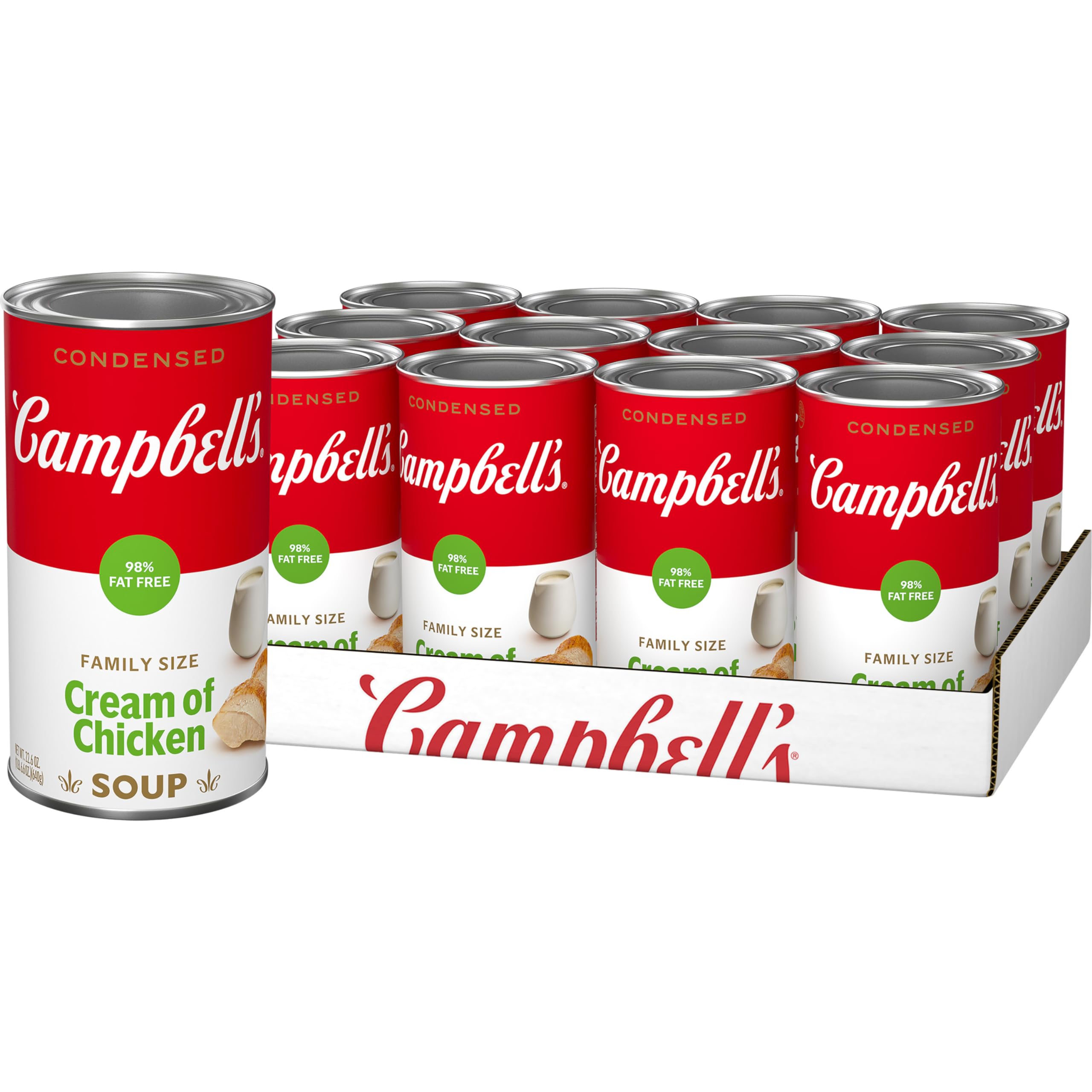 Amazon.com : Campbell's Condensed 98% Fat Free Cream of Chicken