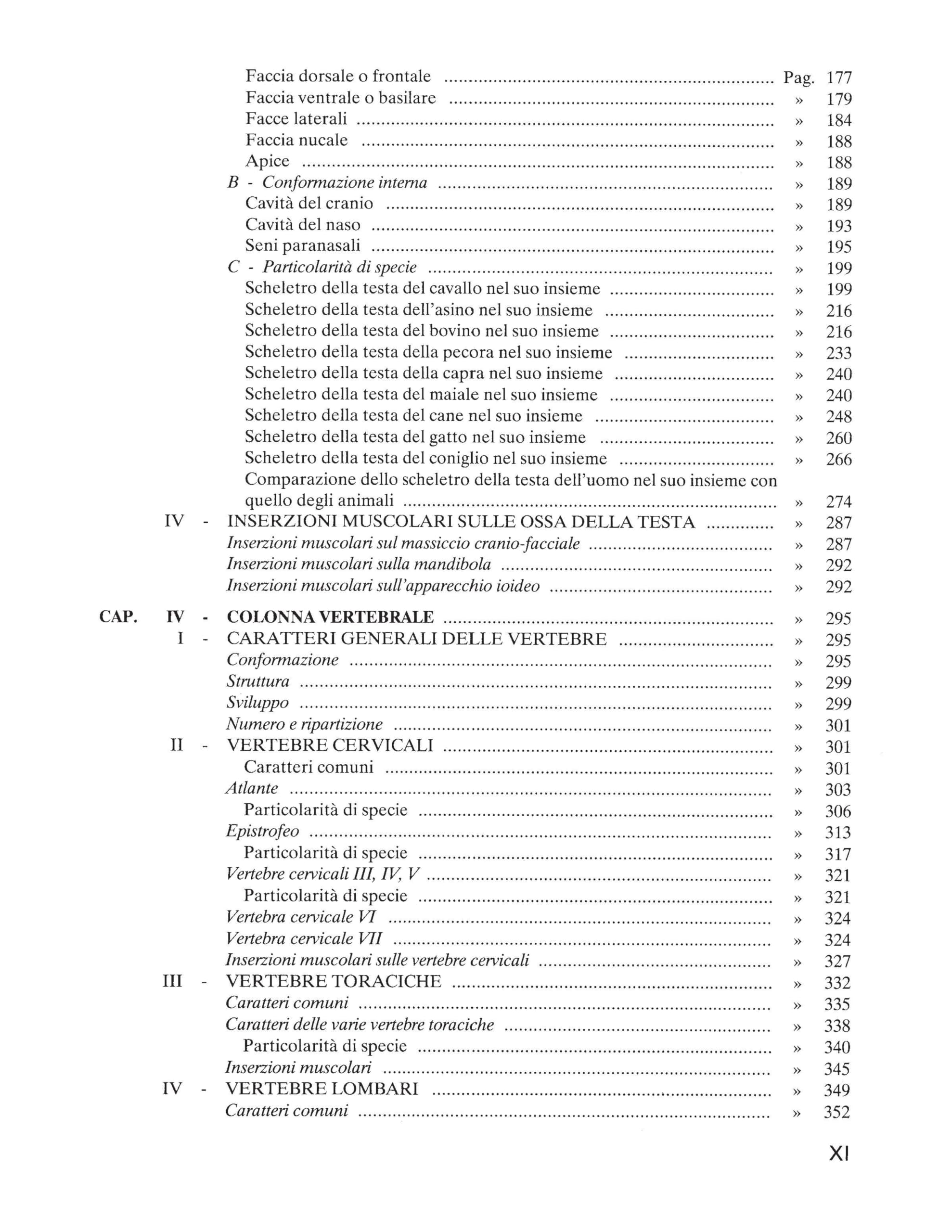 Anatomia comparata dei mammiferi domestici. Osteologia (Vol. 1)