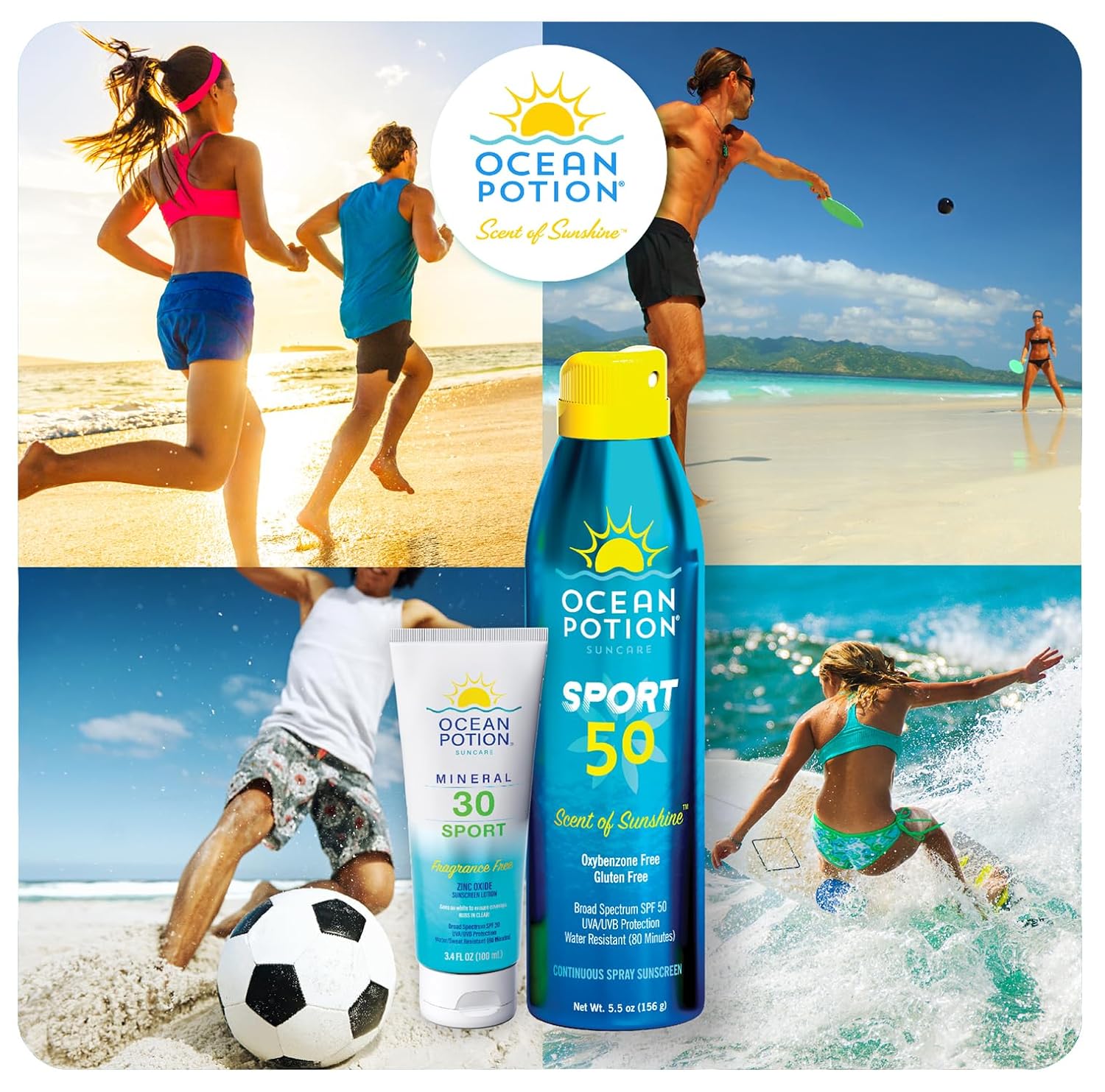Ocean Potion Sunscreen Loção corporal Mineral Sport FPS #30 loção de 100 ml – Fórmula mineral em promoção! Veja a oferta e mais achadinhos de Corpo 5 Hoje é o melhor dia para comprar Ocean Potion Sunscreen Loção corporal Mineral Sport FPS #30 loção de 100 ml – Fórmula mineral com aquele preço maroto! Promoção! Aproveite a oferta! 5
