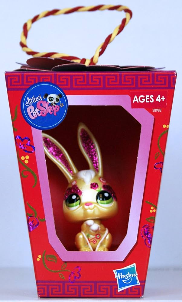 Littlest Pet Shop Exclusive Chinese New year Rabbit #2077
