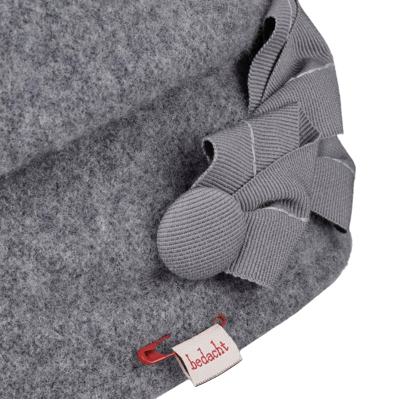 Lindola - Gorro de lana para mujer, fabricado en Italia, otoño-invierno