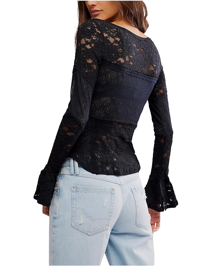 Free People Lace Layering Long Sleeve - #3 of 5